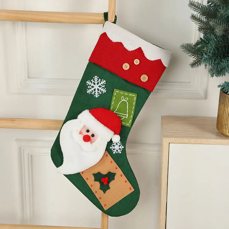 Babble Wrap Snowflake Serenade Stocking