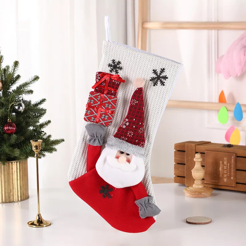 Babble Wrap Surprise Wishes Stockings (Santa)