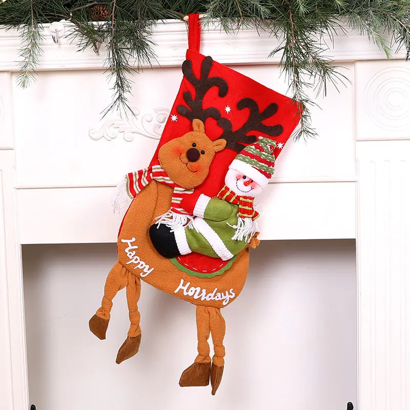 Holiday Happiness Stockings (Snowy Sleighride)