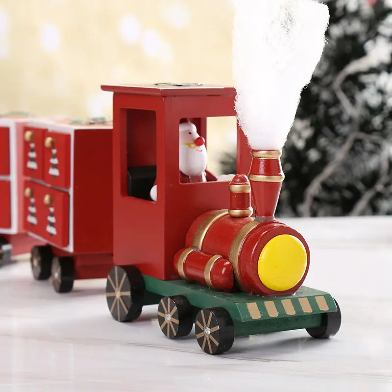 Wooden Advent Calendar (Evergreen Adventure Express)