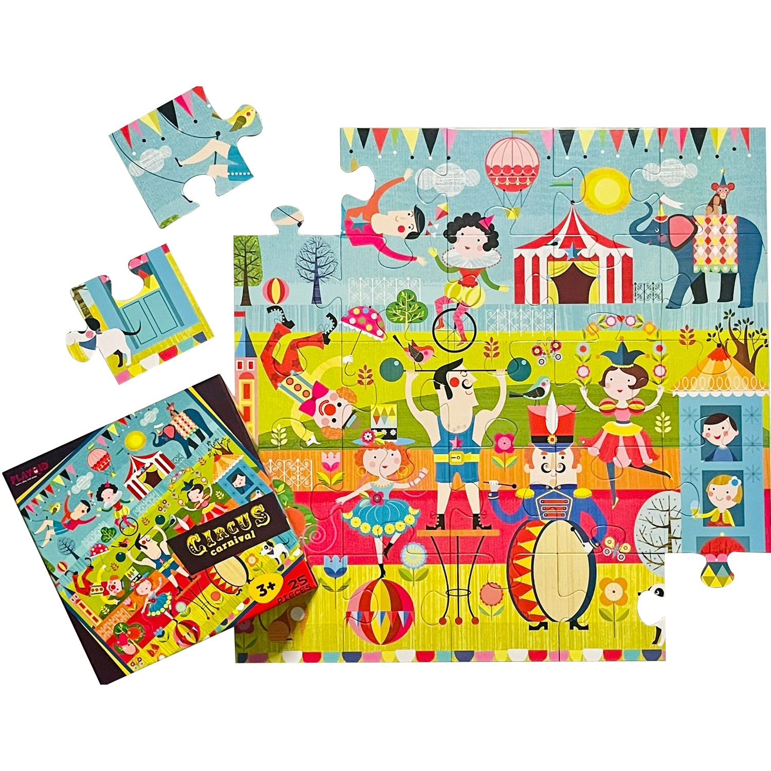 Circus Carnival - 25 Piece Puzzles