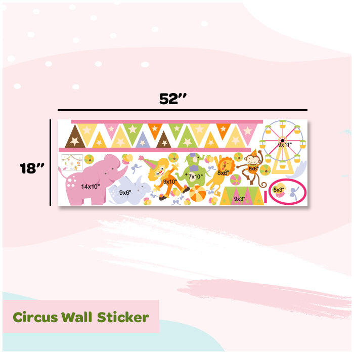 Circus Wall Sticker For Kids