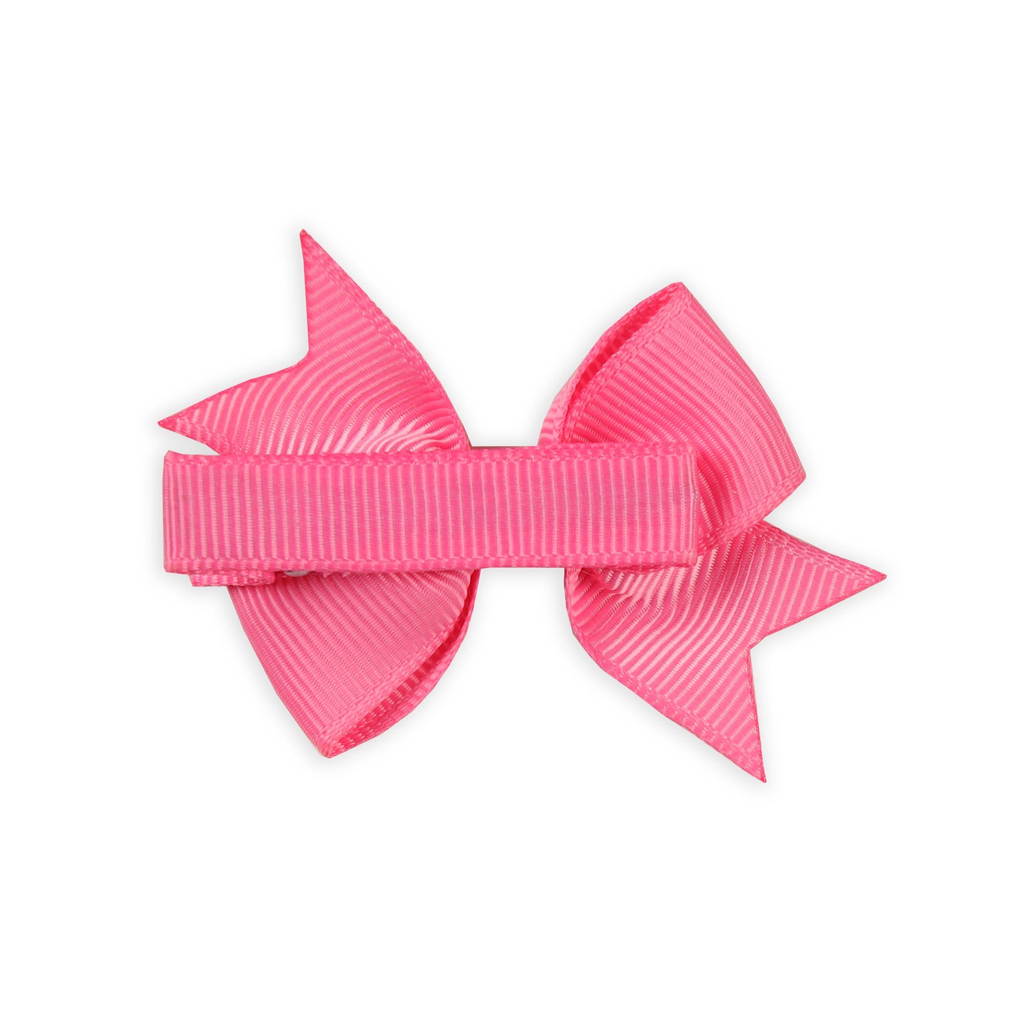 White and Hot Pink Locks Hairclips