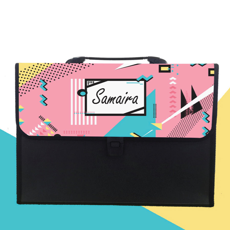Personalised black Folder