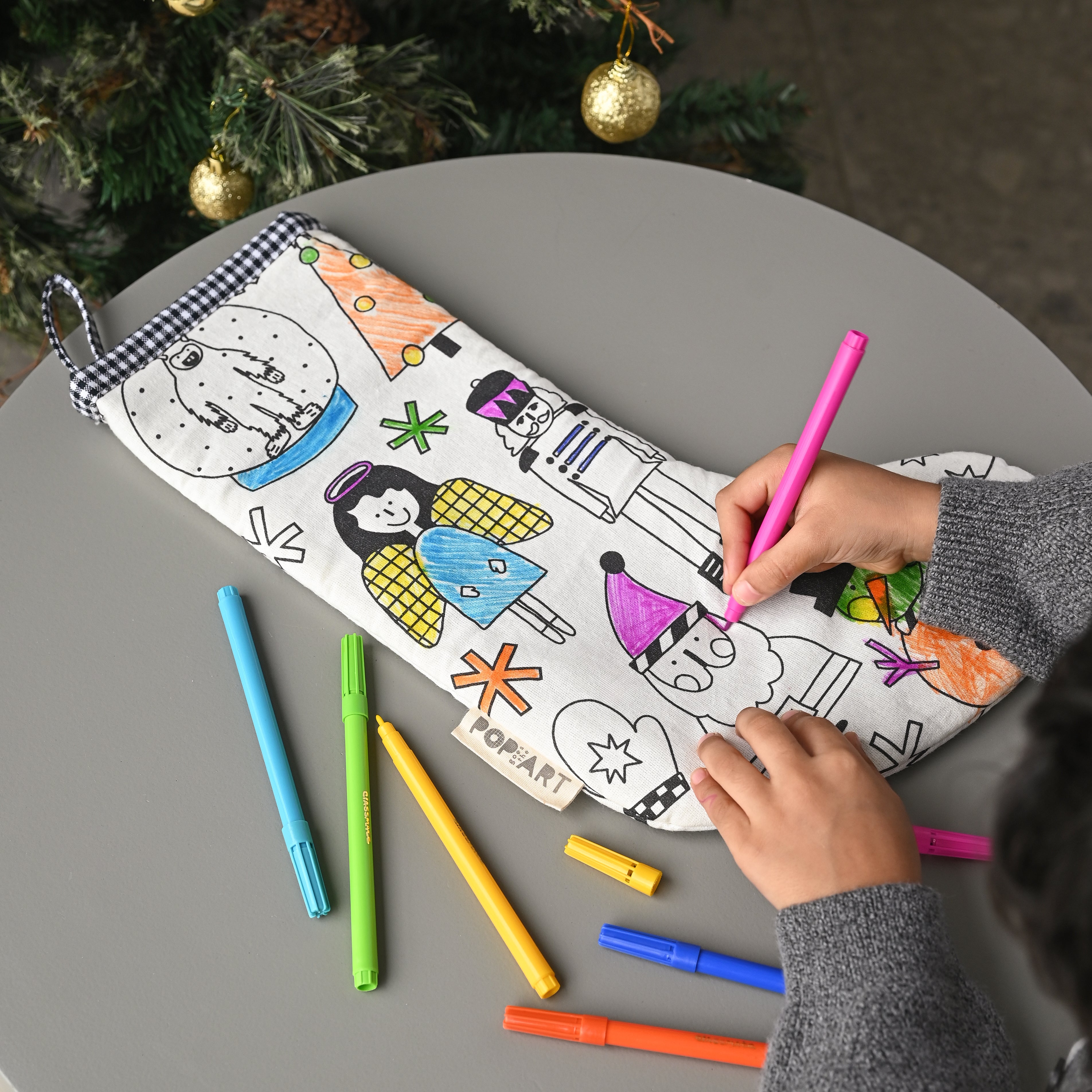 Crafty Project - Colour-in Your Stocking