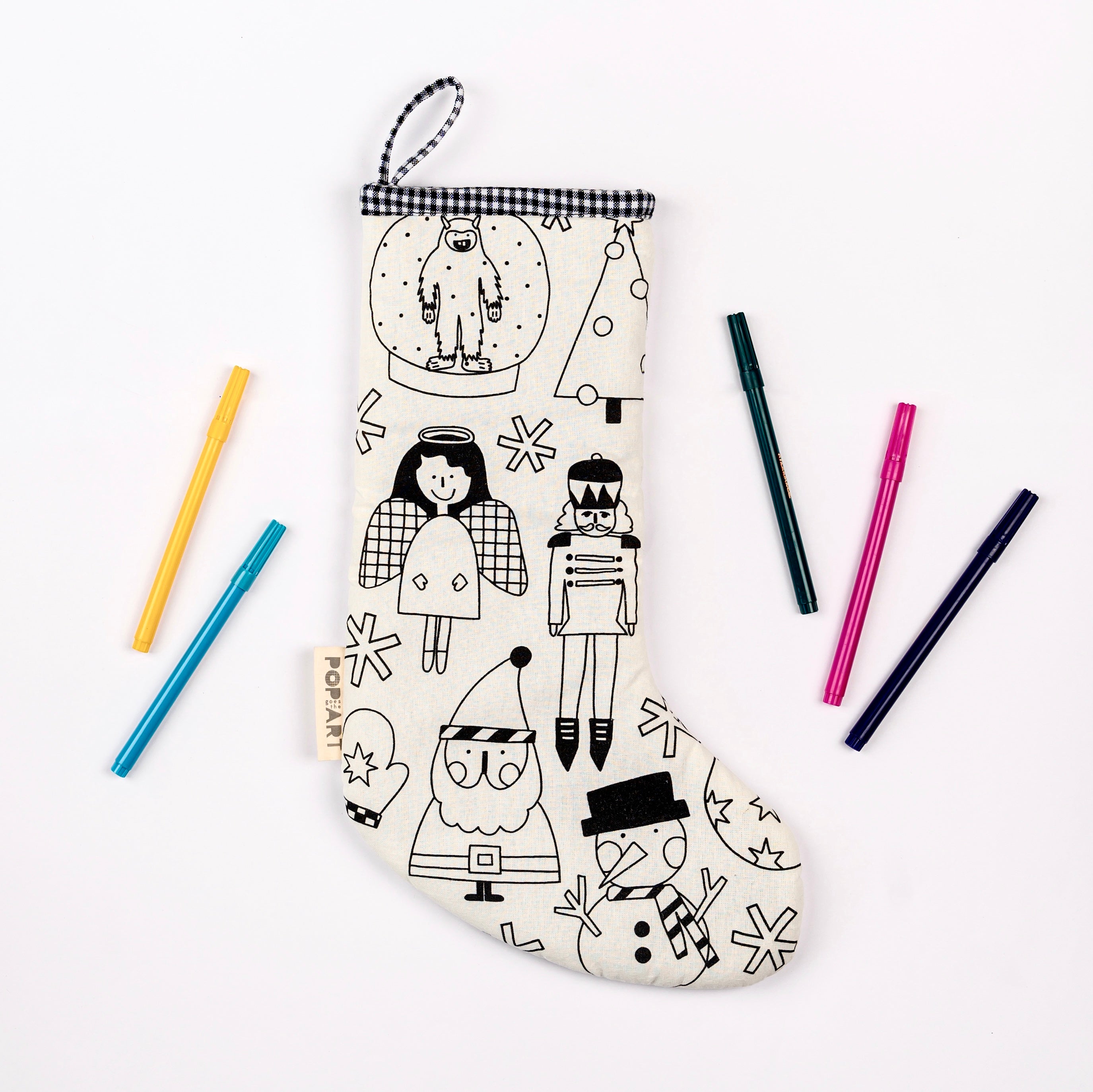 Crafty Project - Colour-in Your Stocking