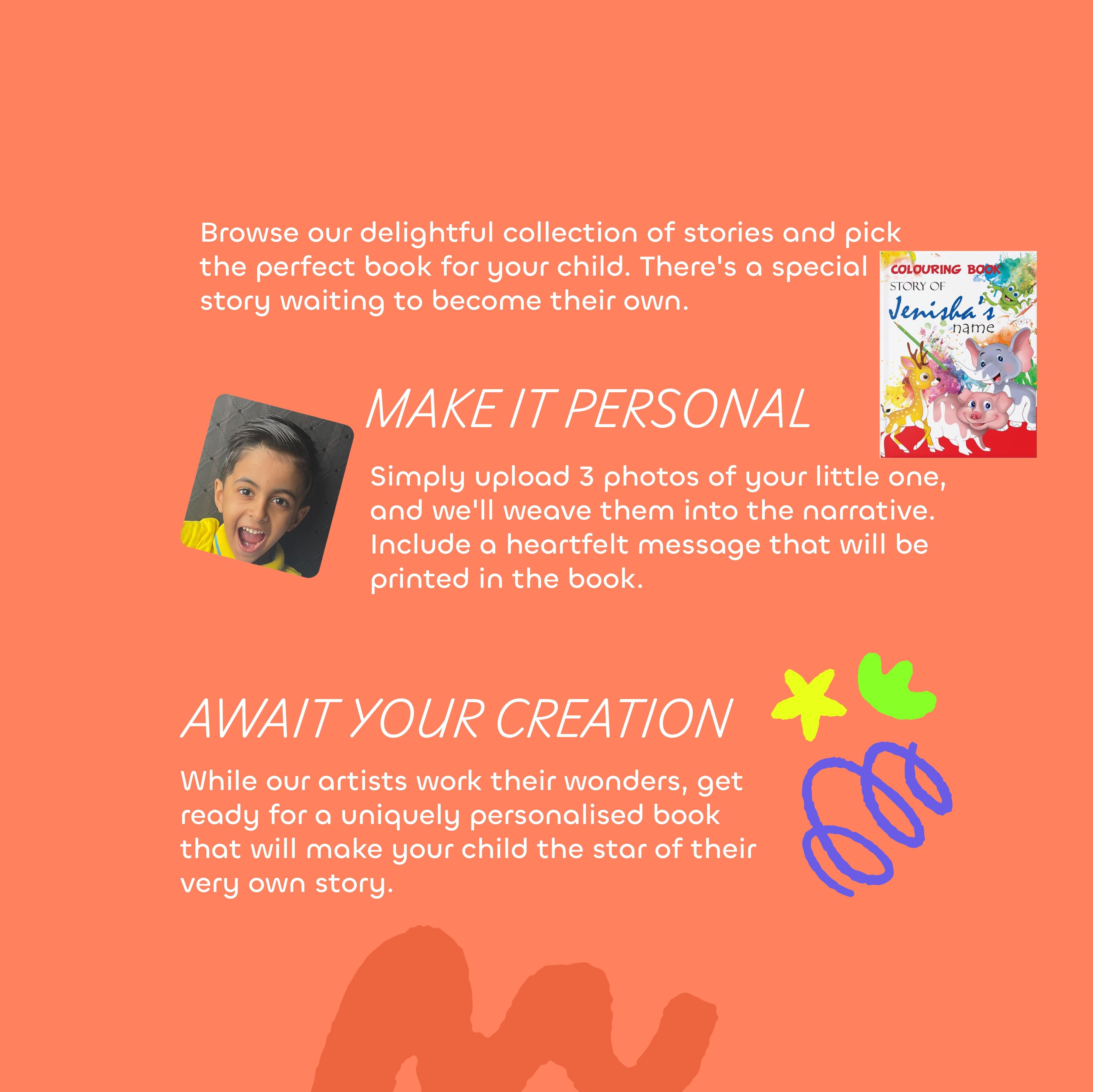 Personalised Colouring Book