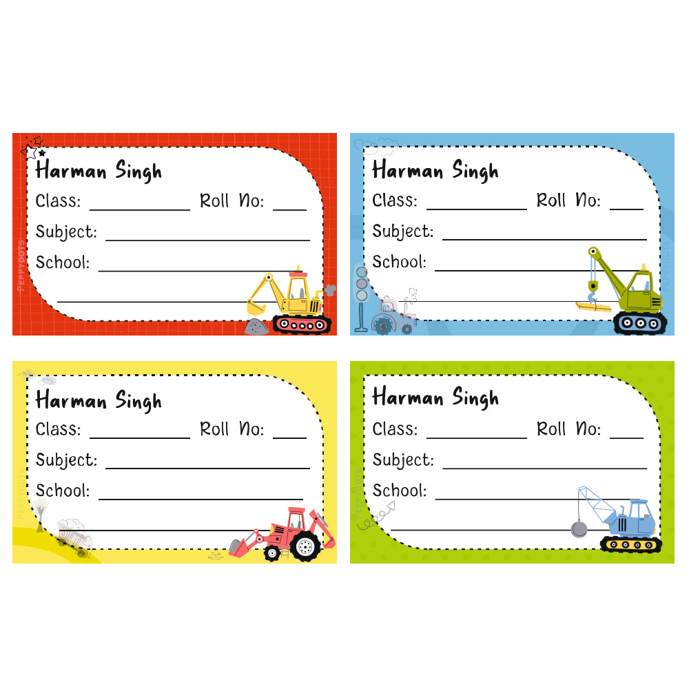 PD School Book Labels