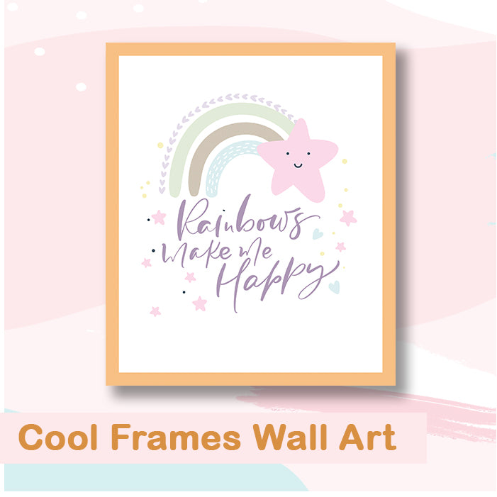 Cool Frames Wall Art (Set of 4)