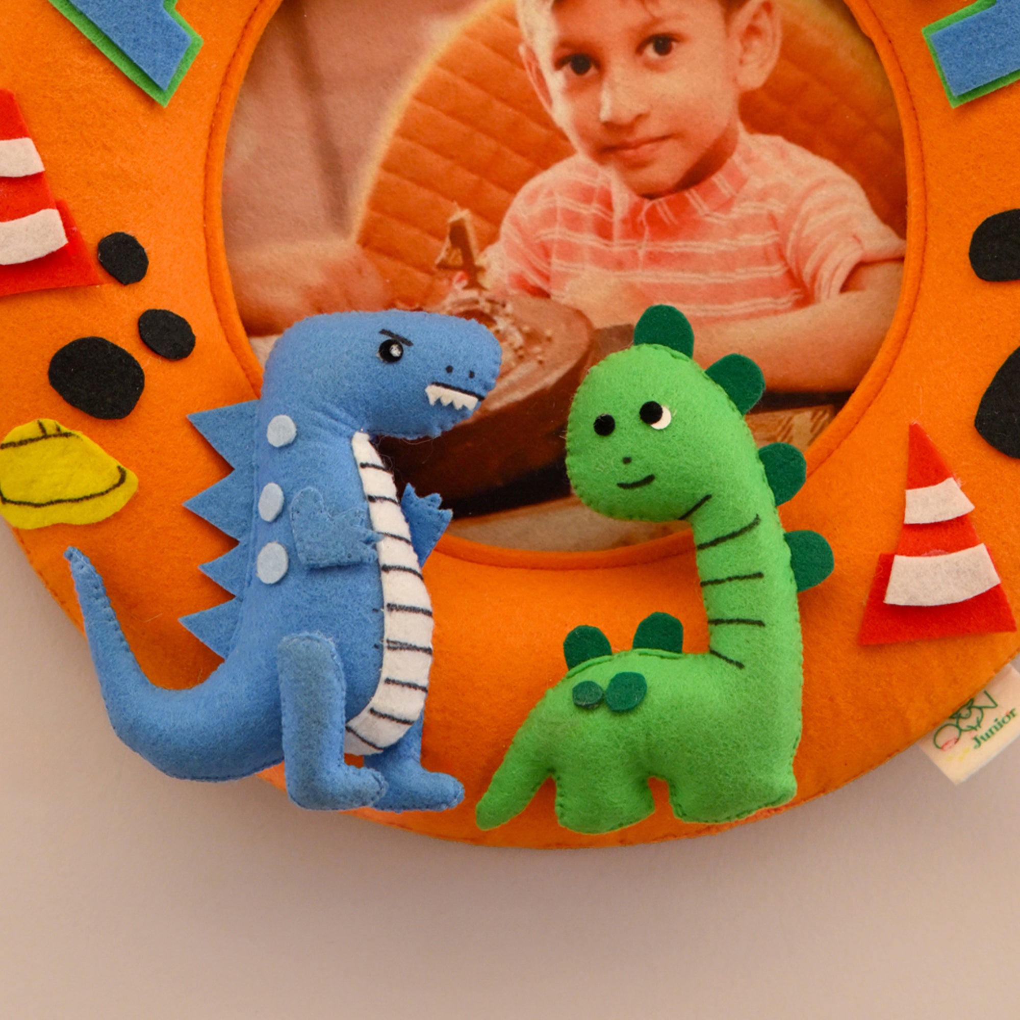 Junior Dinoland Delights Personalised Photo Hoop