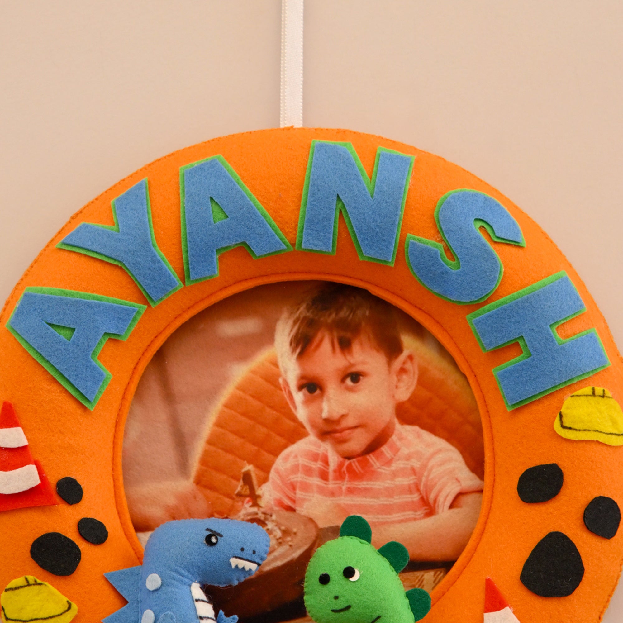 Junior Dinoland Delights Personalised Photo Hoop