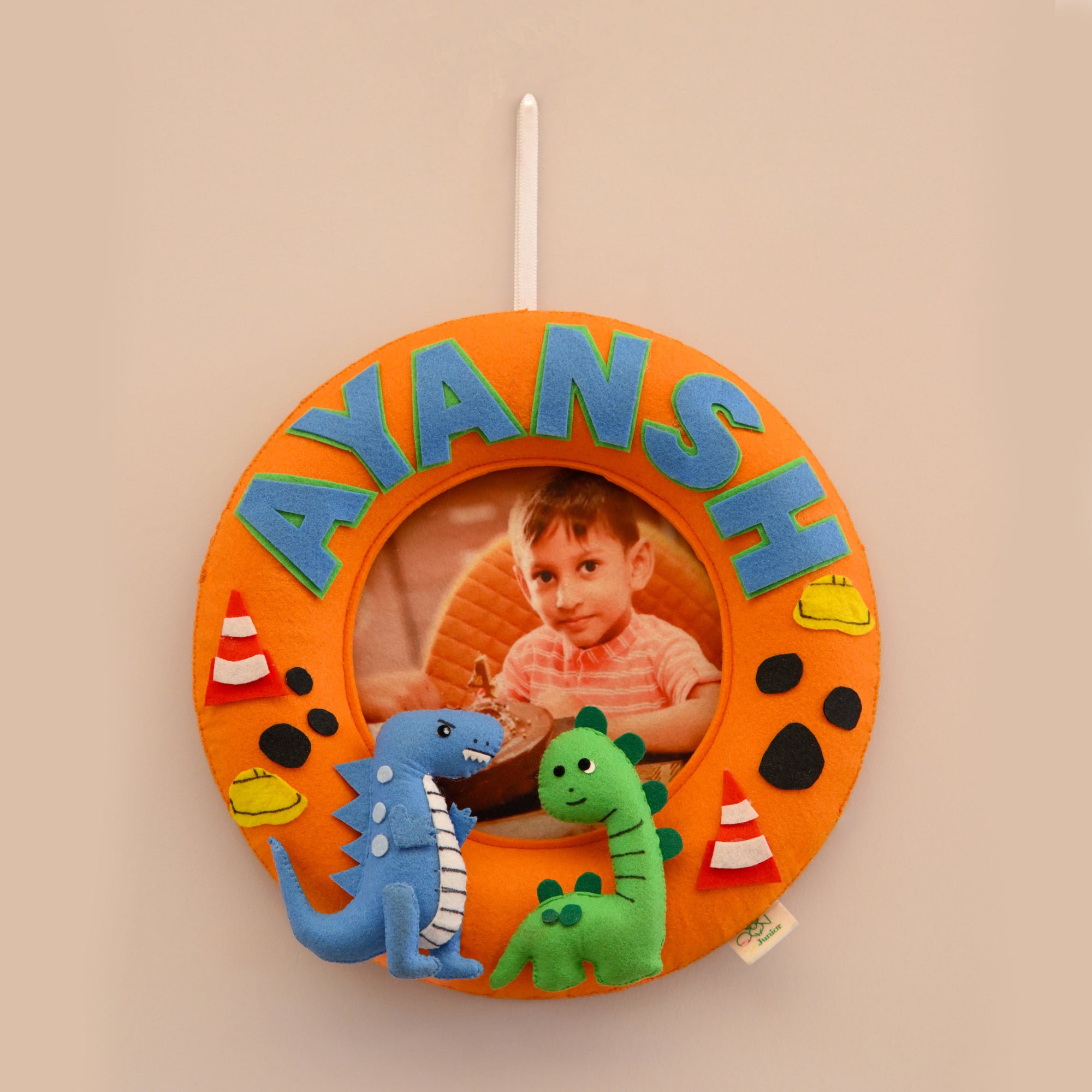 Junior Dinoland Delights Personalised Photo Hoop