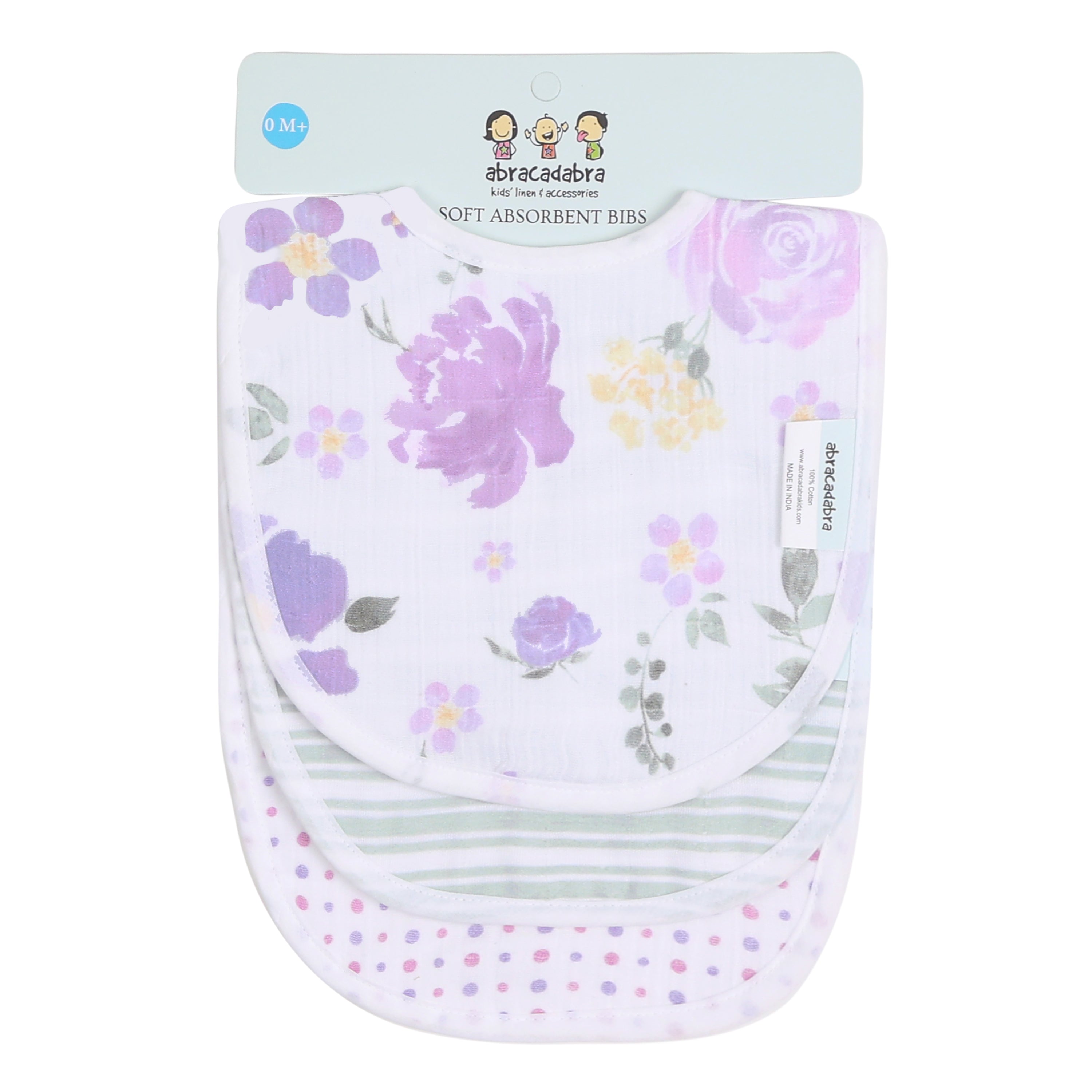 Abracadabra Muslin Bibs - Villandry