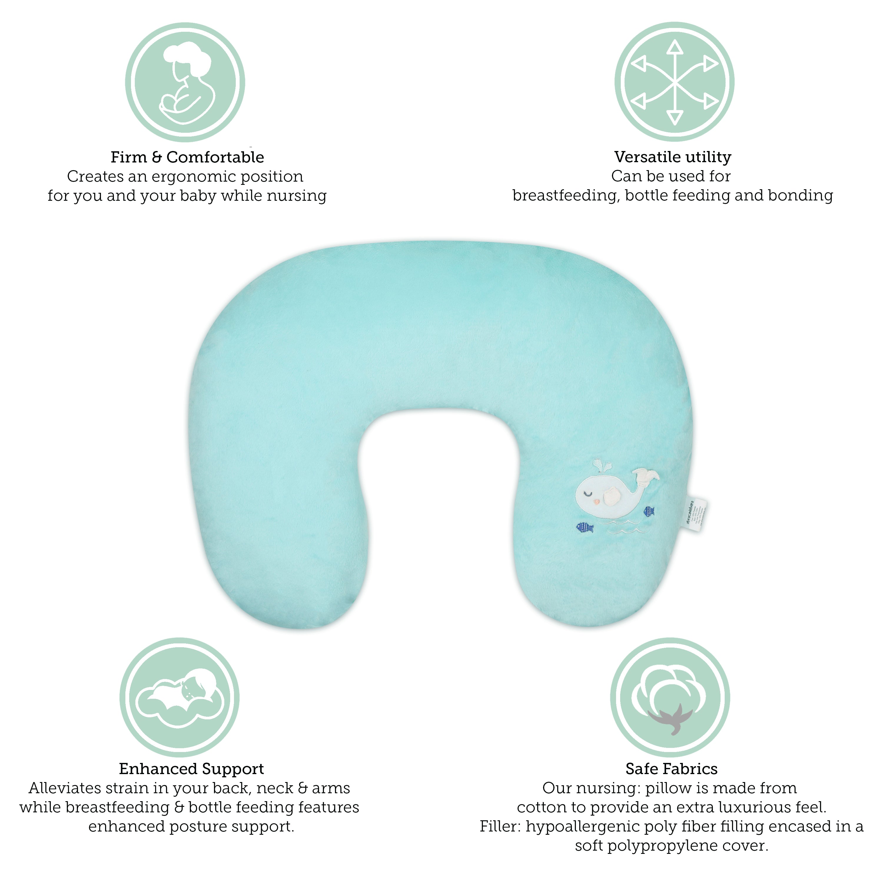 Abracadabra Nursing Pillow - Whalley