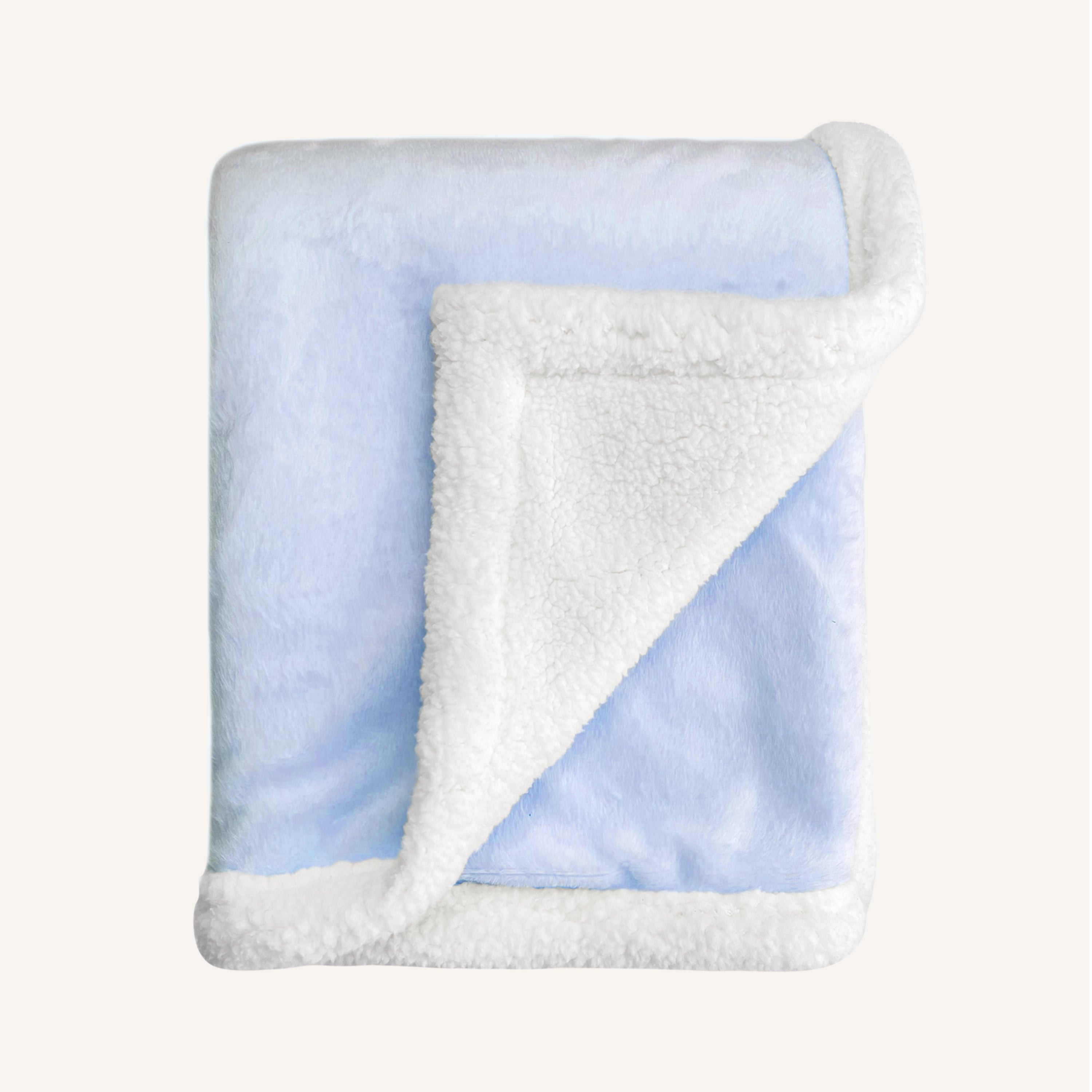 Abracadabra Chamois Blanket - Blue