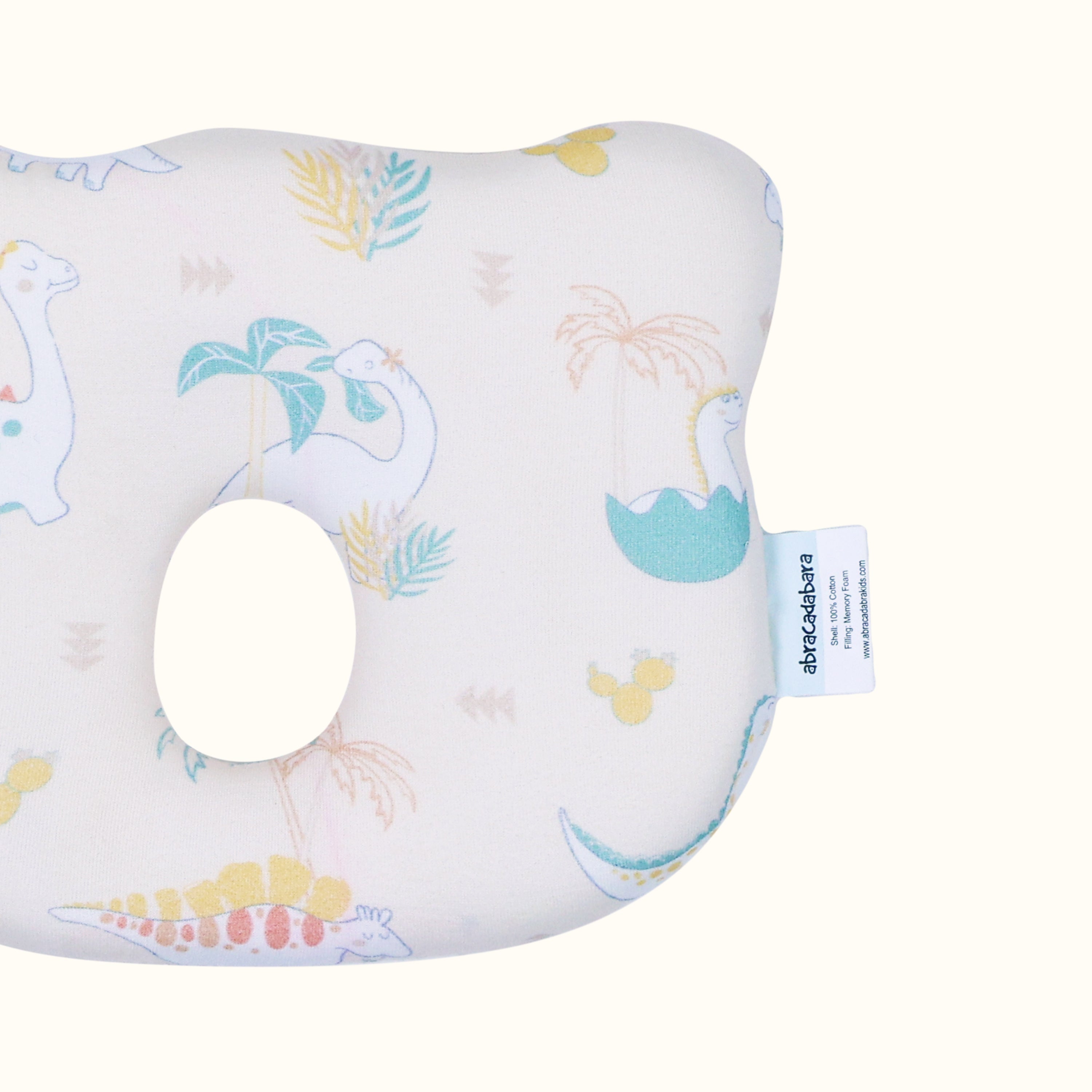 Abracadabra Memory Foam Pillow - D for Dino