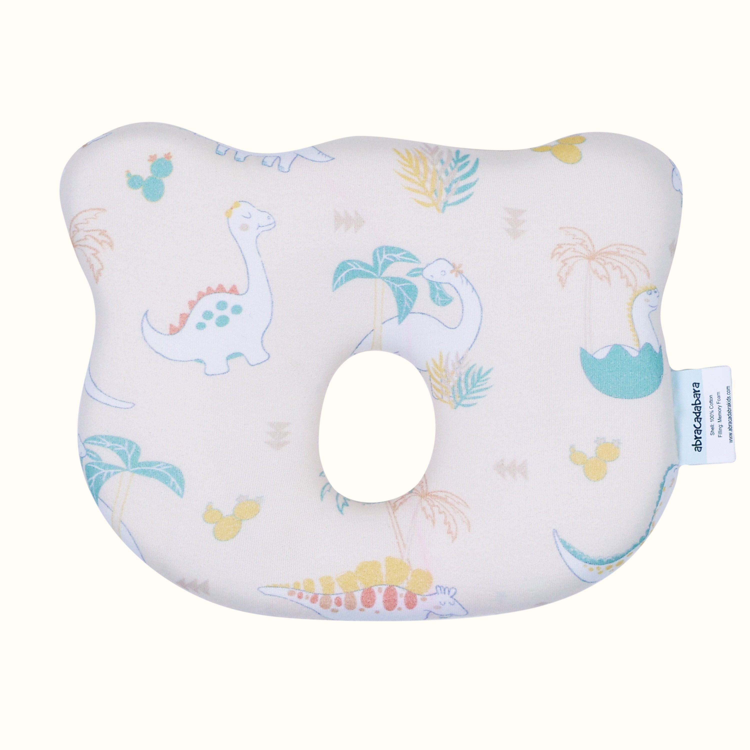 Abracadabra Memory Foam Pillow - D for Dino