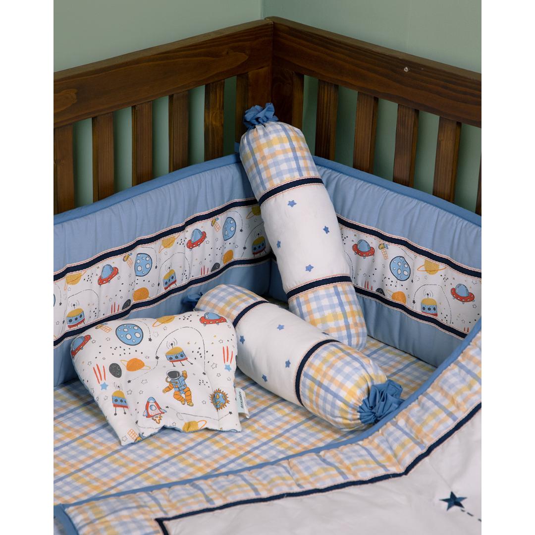 Abracadabra 6 Piece Cot Bedding Set - Rocketman