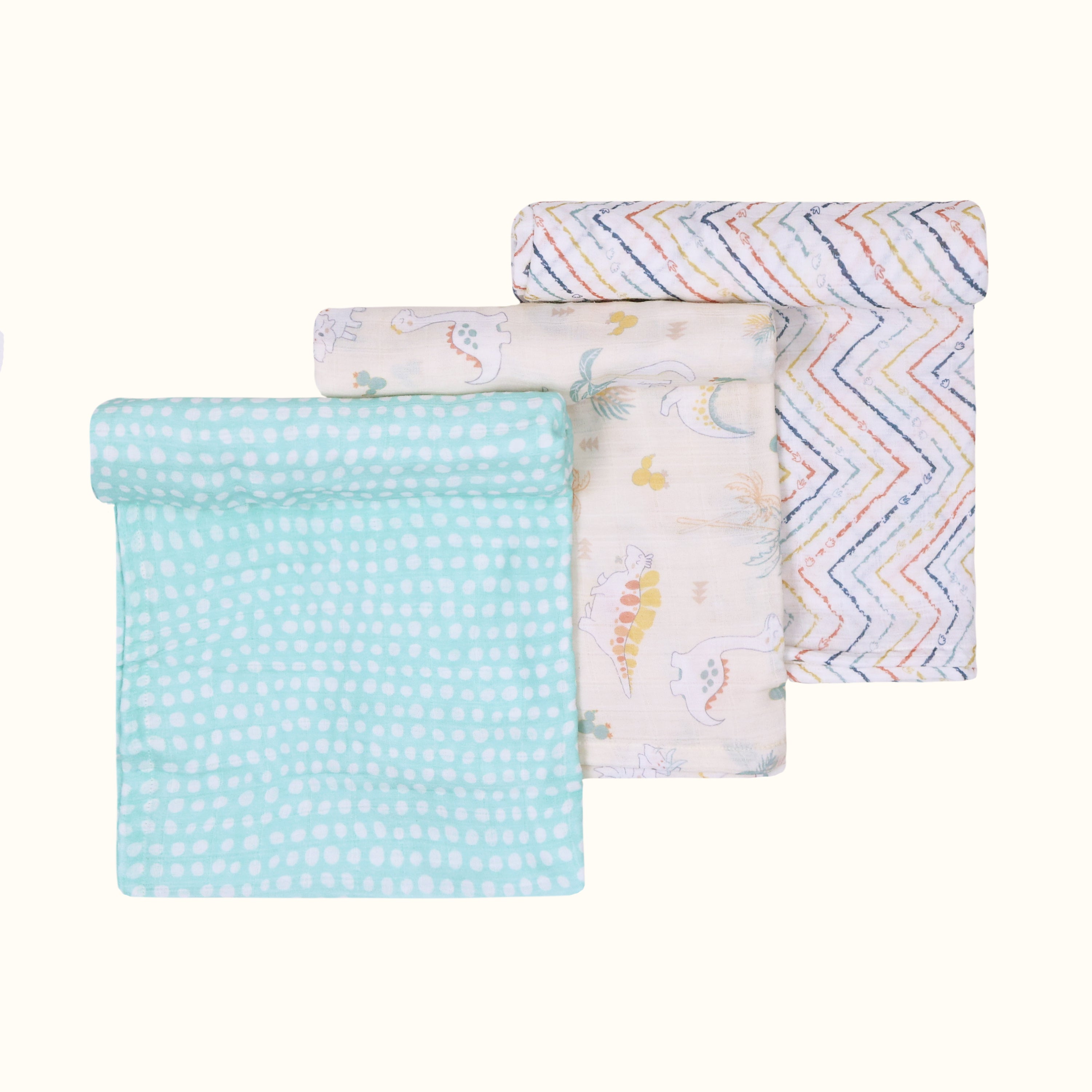 Abracadabra Swaddles (Set of 3) - D for Dino