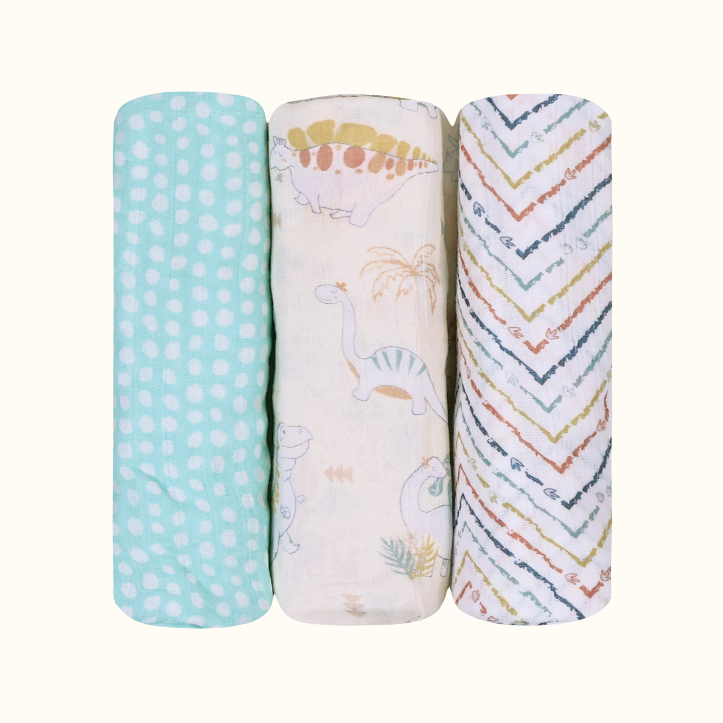 Abracadabra Swaddles (Set of 3) - D for Dino