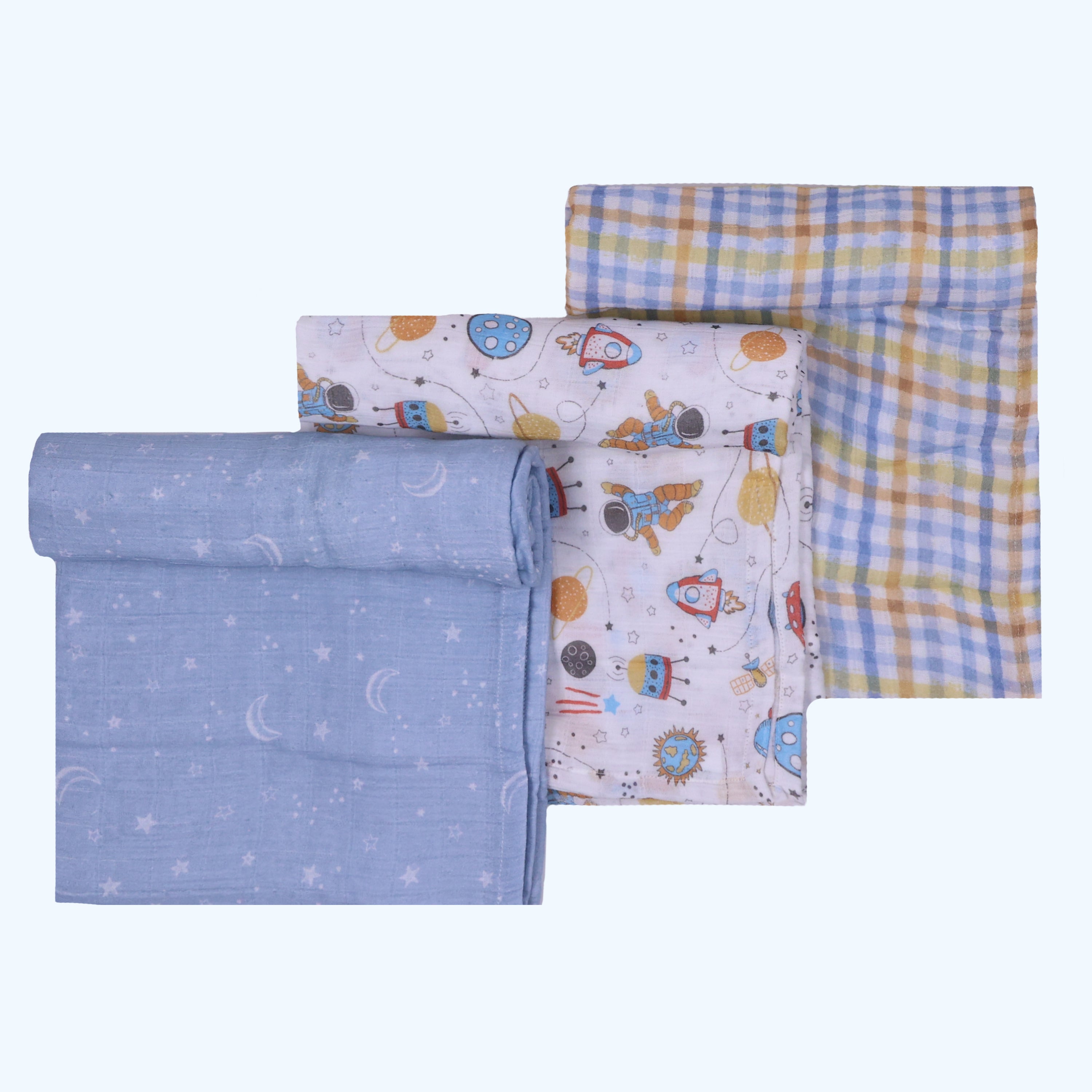 Abracadabra Swaddles (Set of 3) - Rocketman