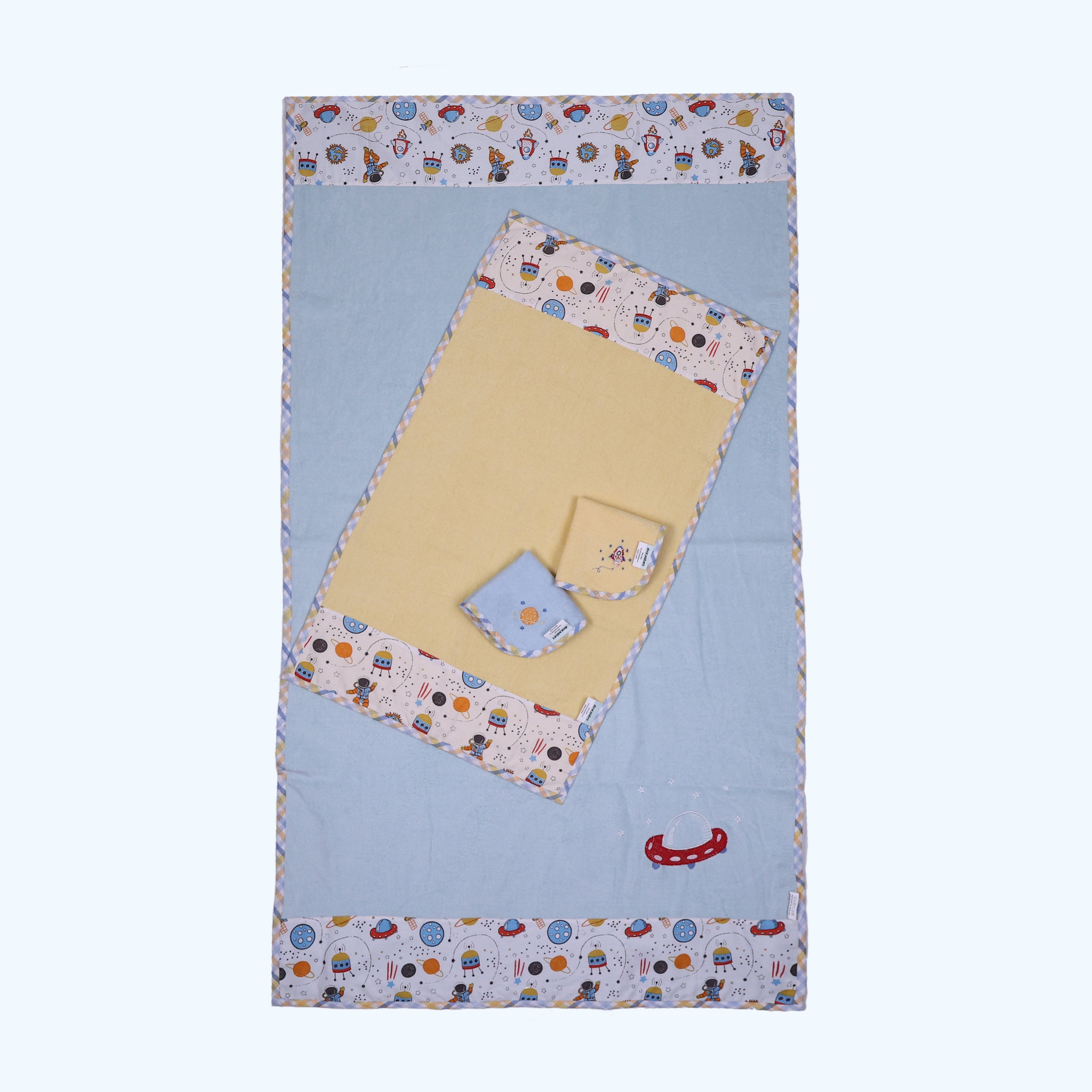 Abracadabra Bath Towel Set - Rocketman