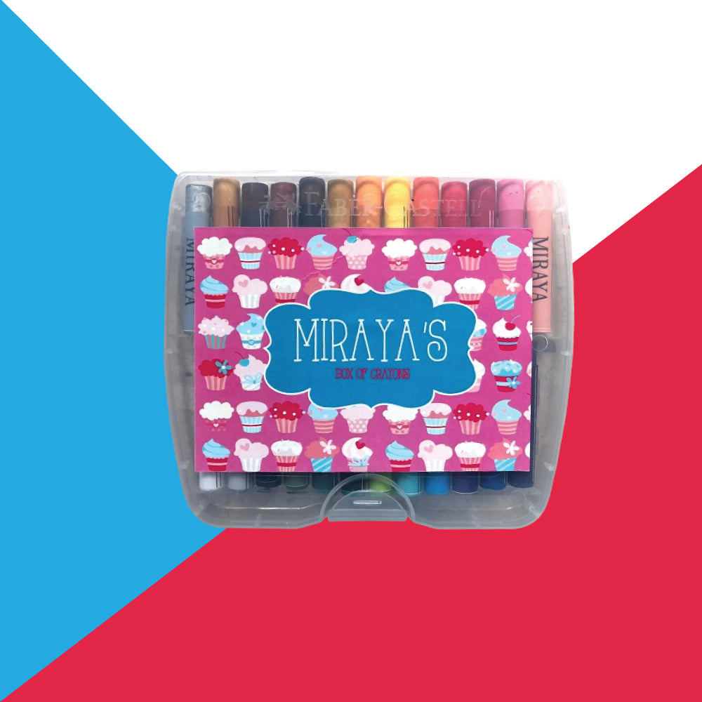 Personalised Crayons Box