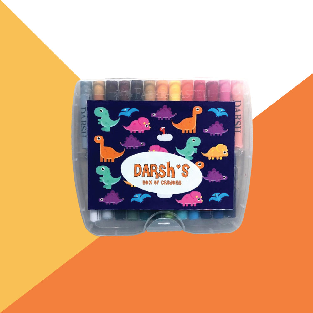 Personalised Crayons Box