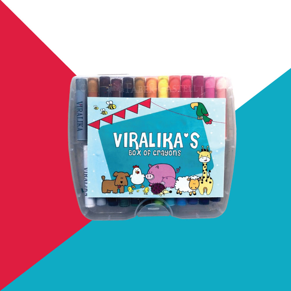 Personalised Crayons Box