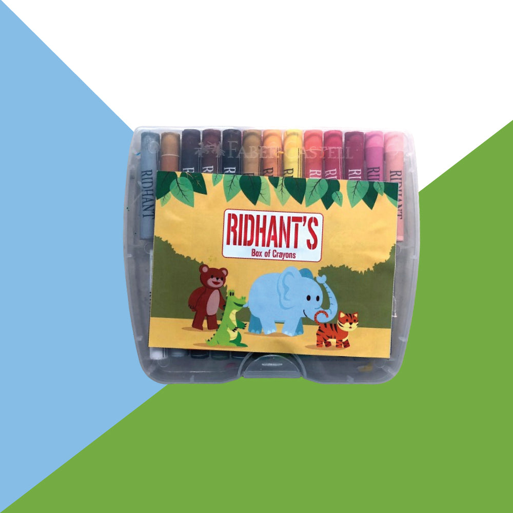Personalised Crayons Box
