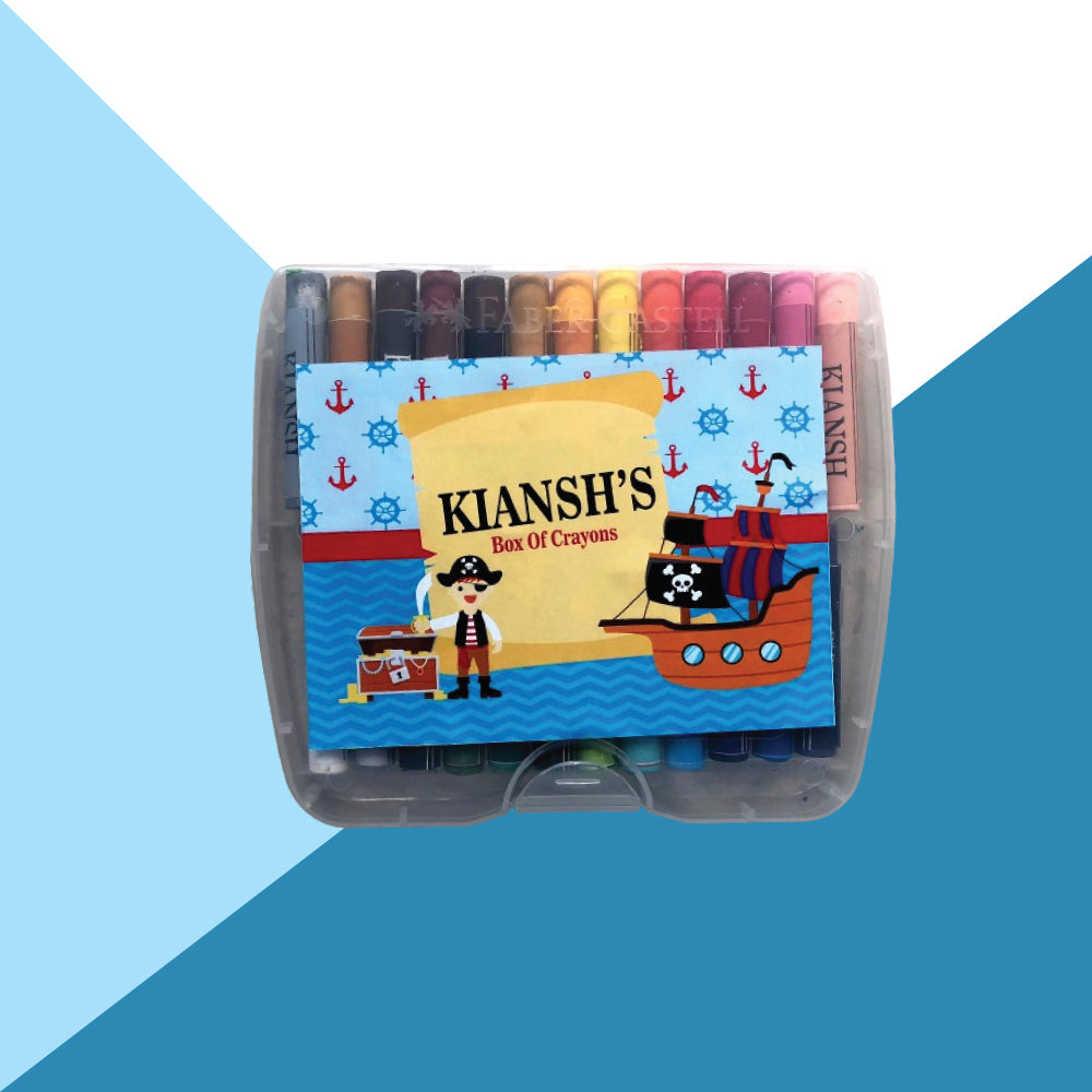 Personalised Crayons Box