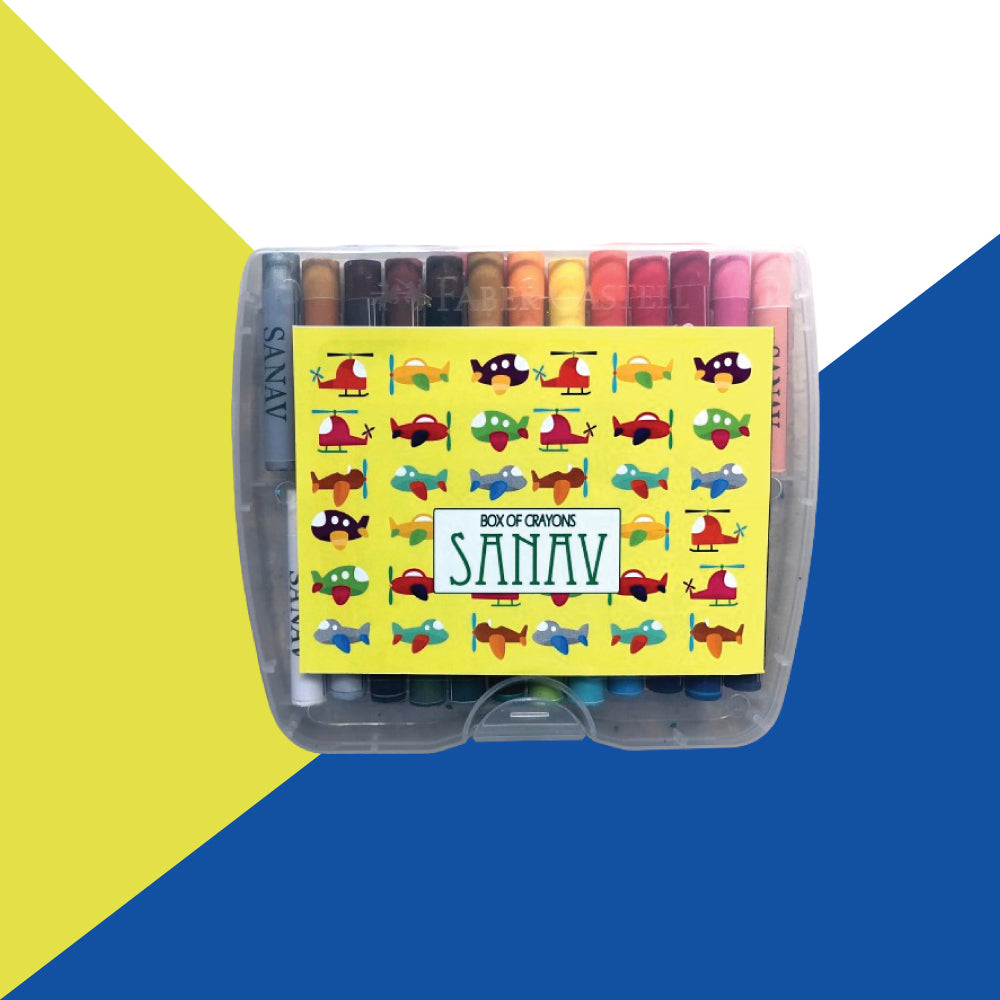 Personalised Crayons Box