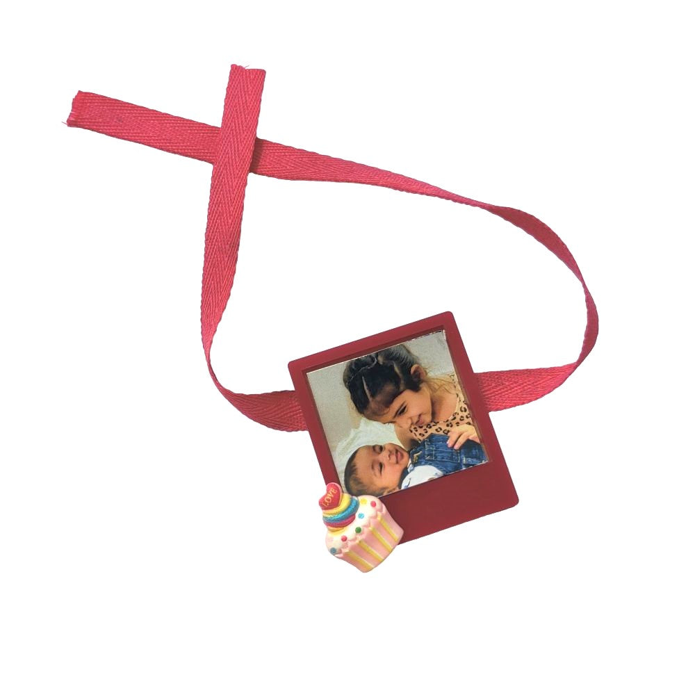 Personalised Photo Frame Fridge Magnet Rakhi