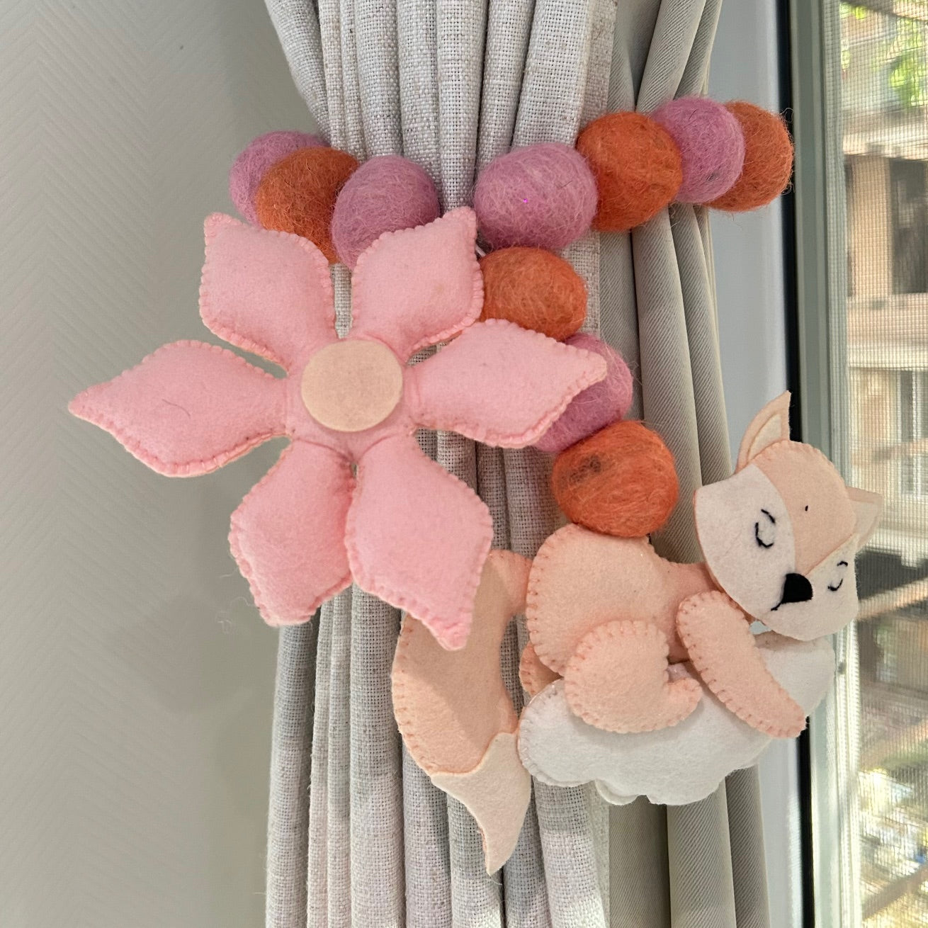 Curtain Tie - Dreamy Fox