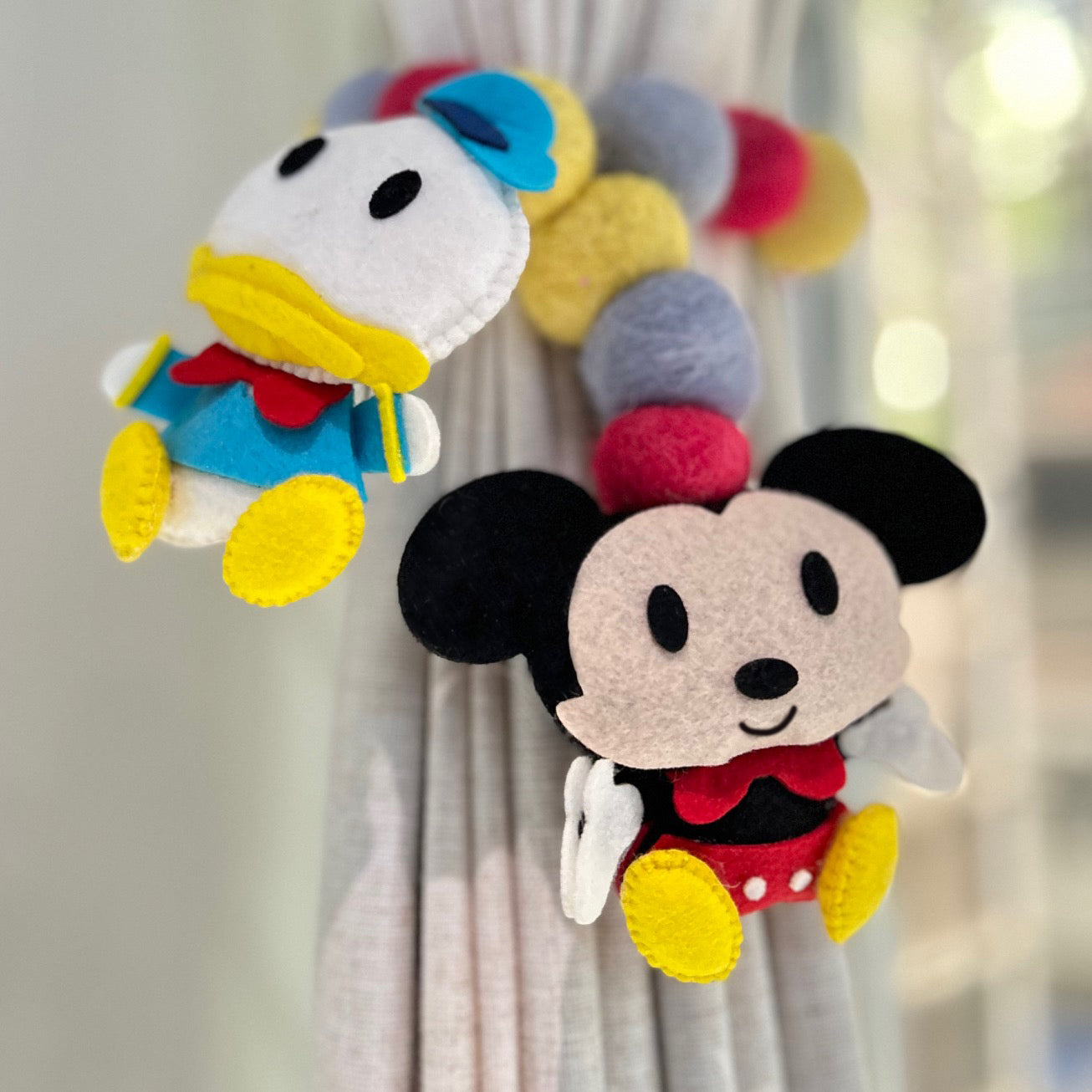 Curtain Tie - Mickey’s Friends