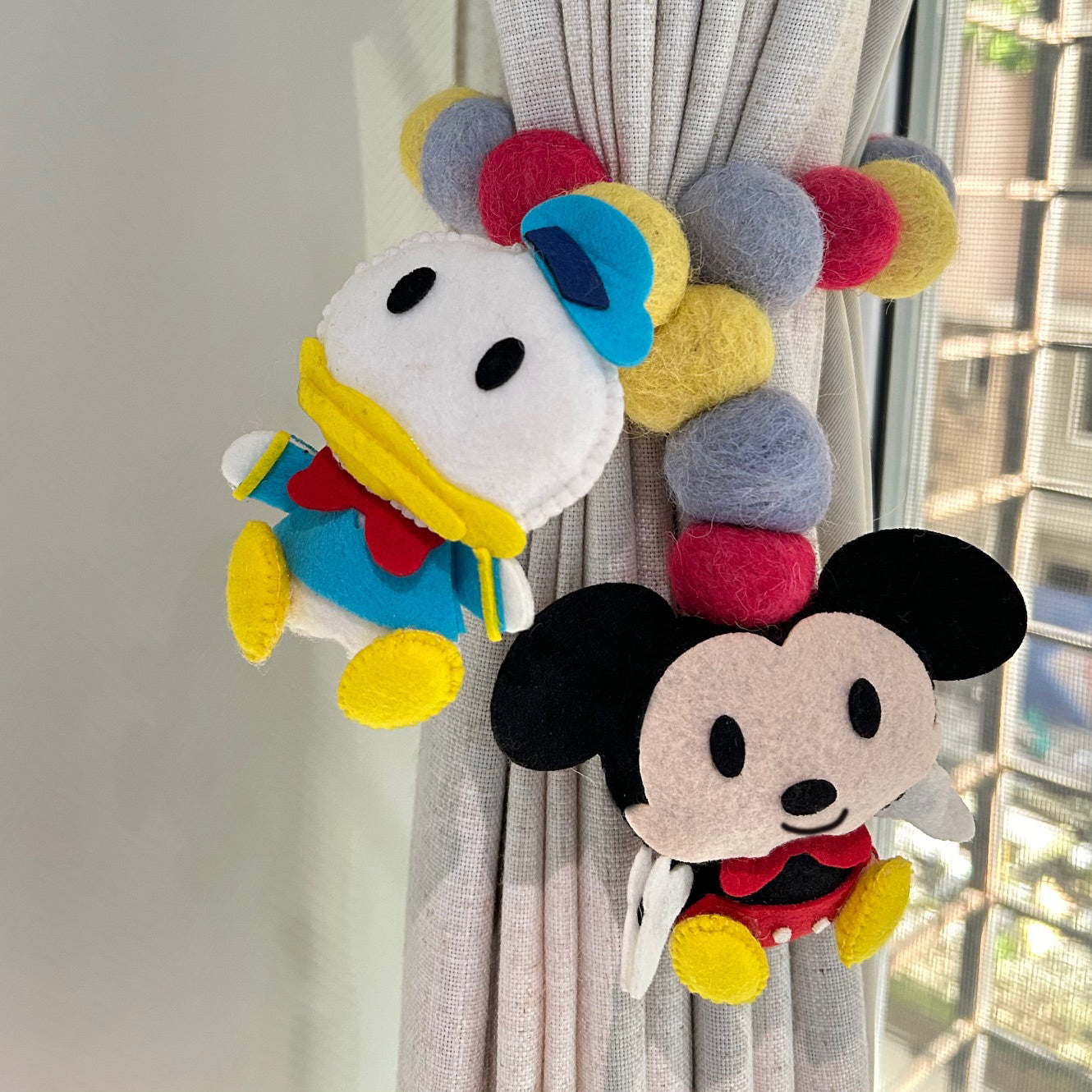 Curtain Tie - Mickey’s Friends