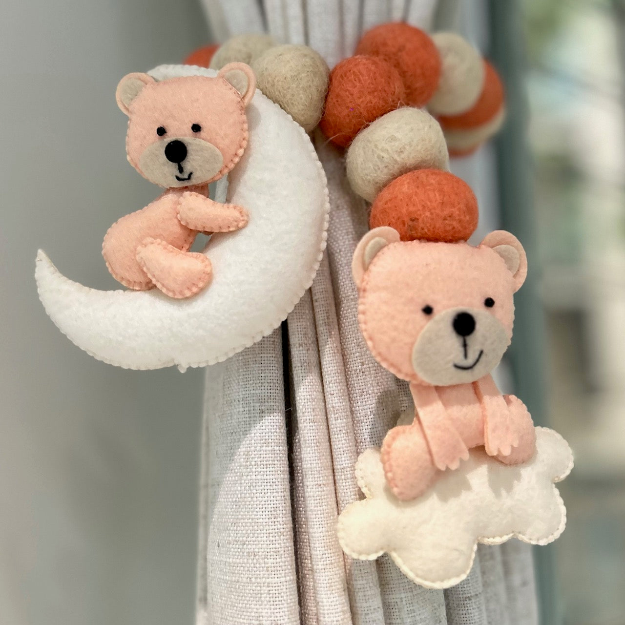 Curtain Tie - Teddy’s Celestial Journey