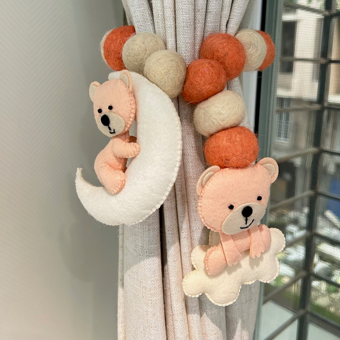 Curtain Tie - Teddy’s Celestial Journey