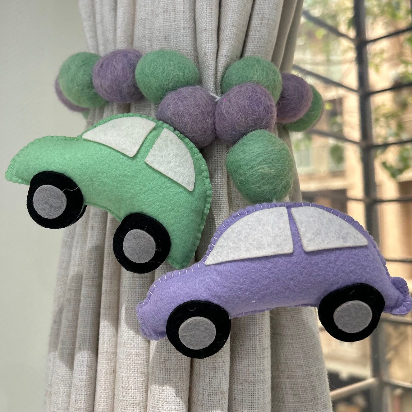 Curtain Tie - Vintage Vroom