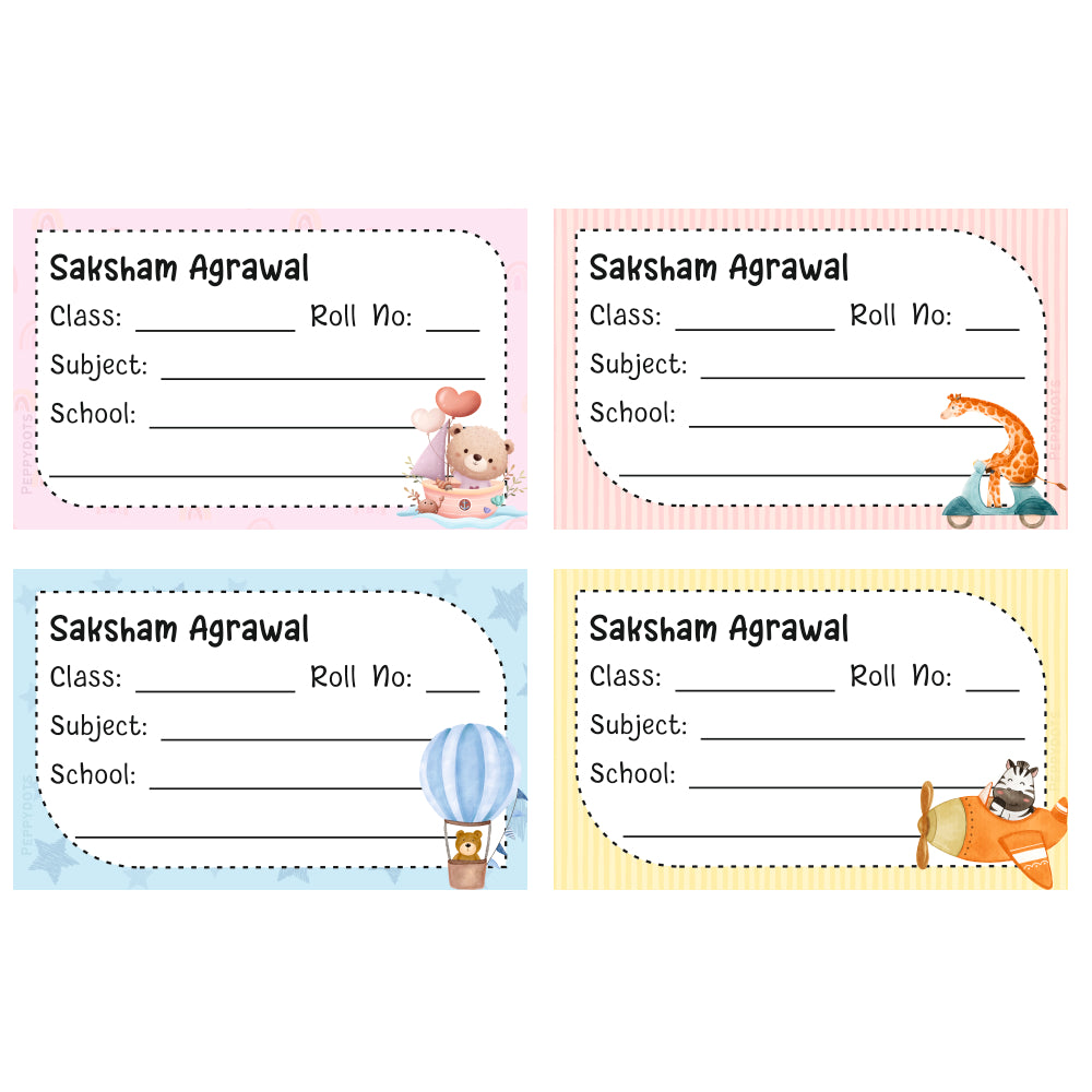 PD School Book Labels