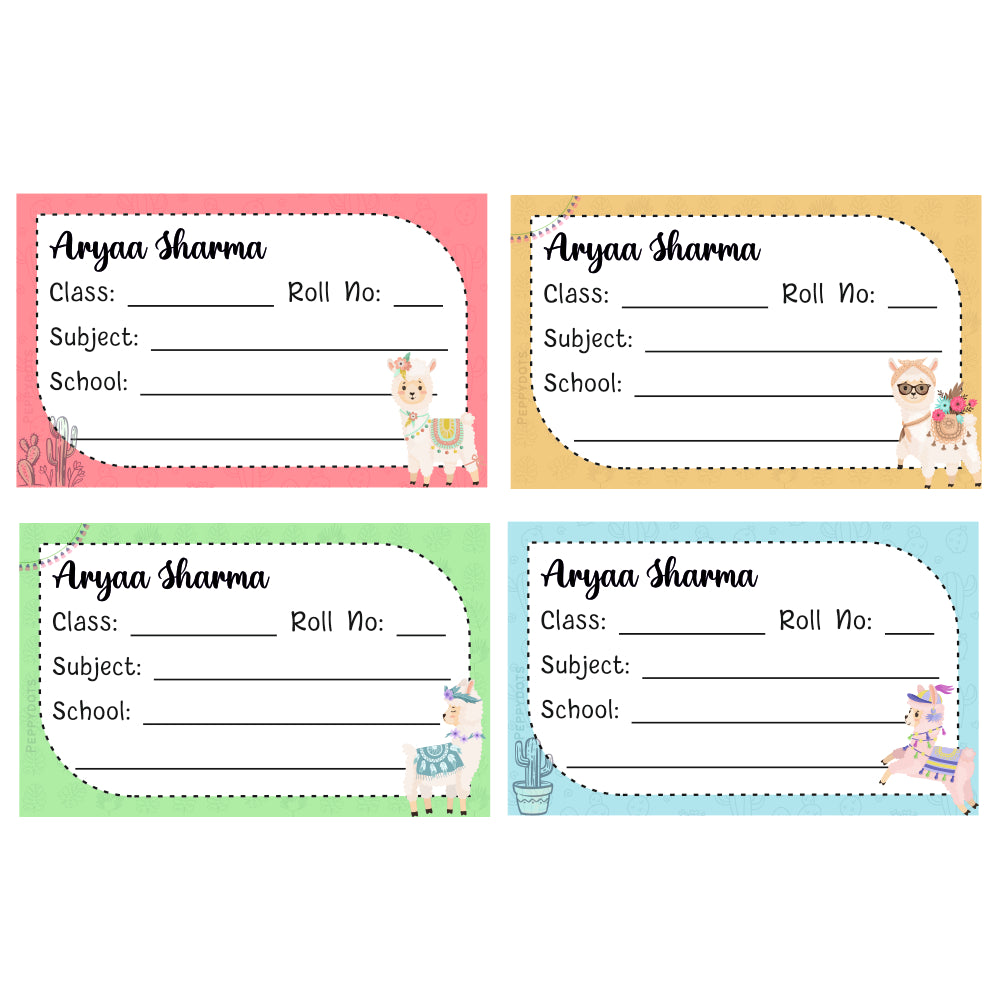 PD School Book Labels