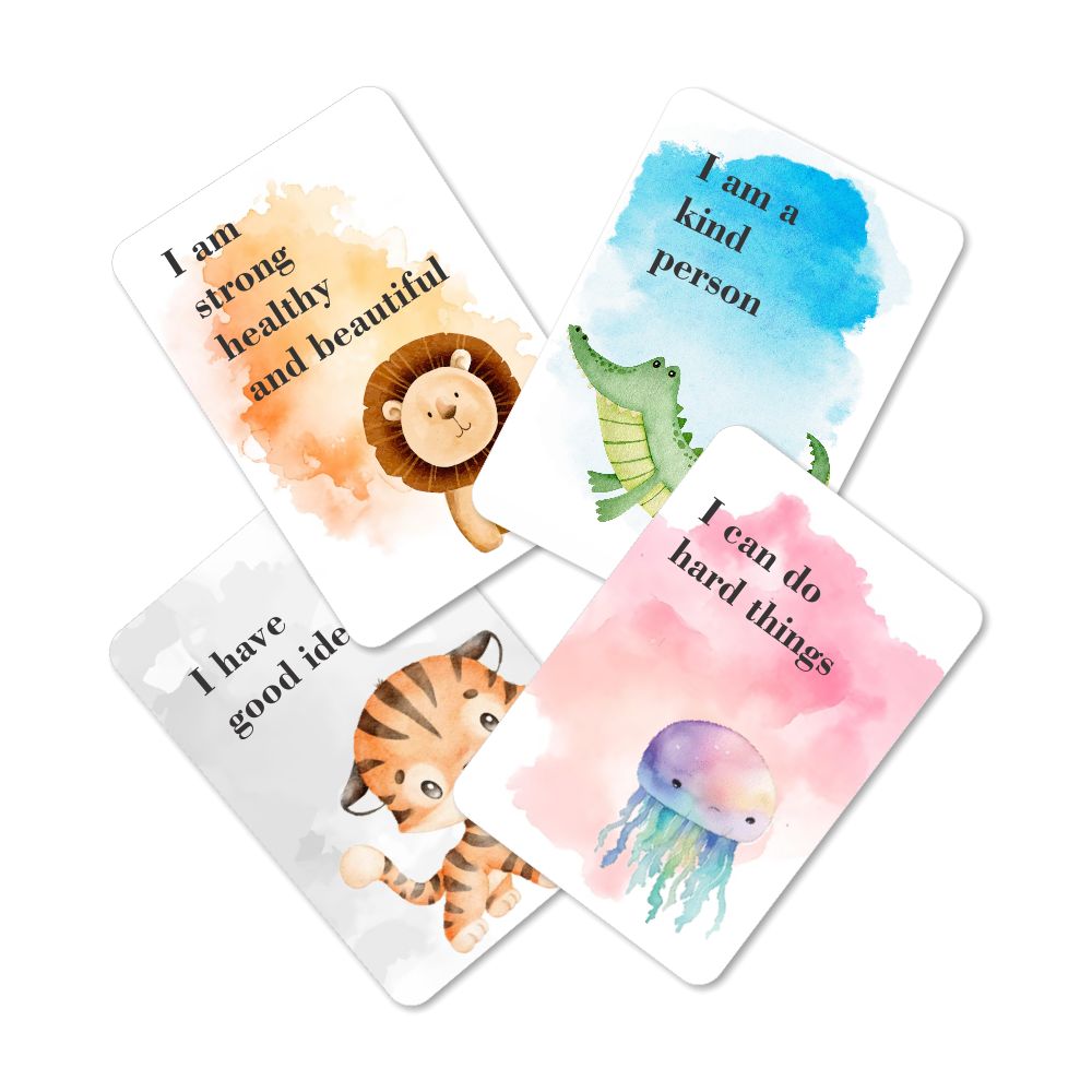 Positive Affirmations Flashcards- Pack of 24