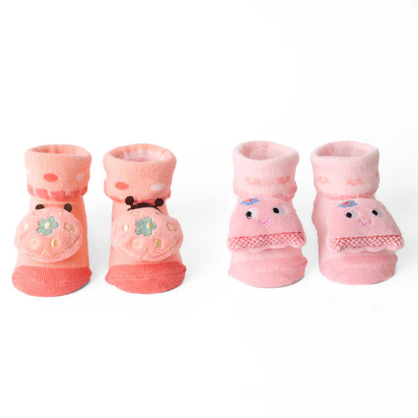 3D Socks - Pack of 2 ( 0-9 Months)