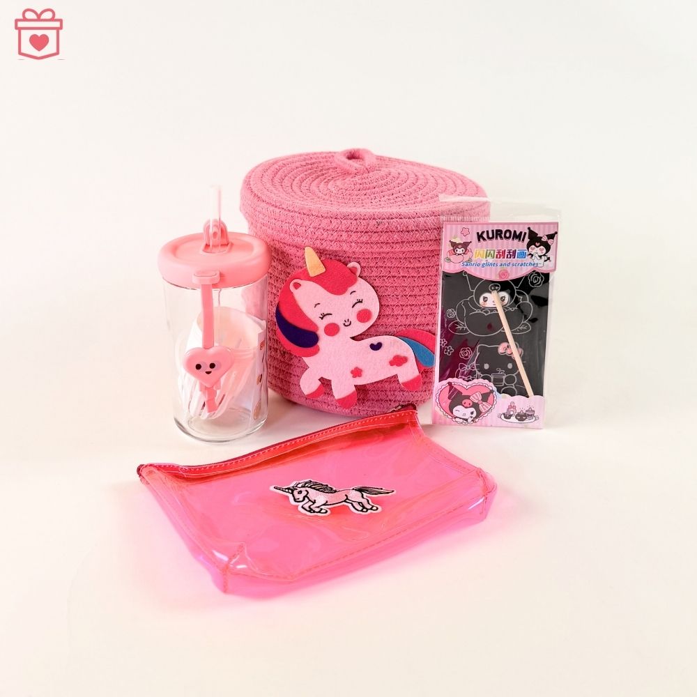 Multipurpose Lidded Storage Gift Basket