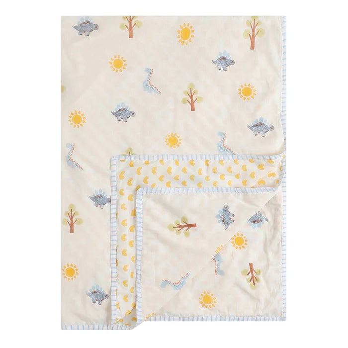 Mulmul Muslin Dohar | Hand-Block Printed