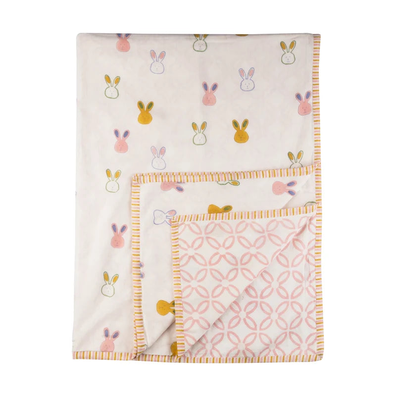 Mulmul Muslin Dohar | Hand-Block Printed