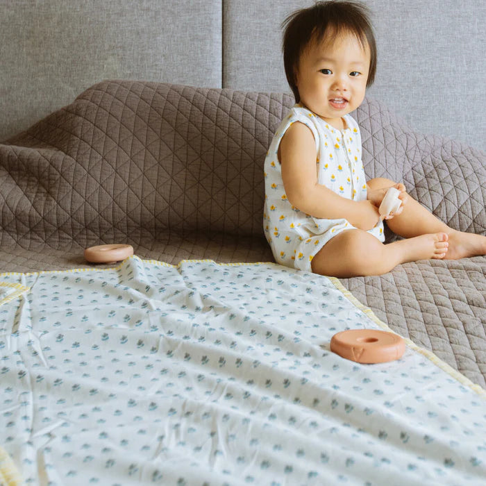 Mulmul Muslin Dohar | Hand-Block Printed
