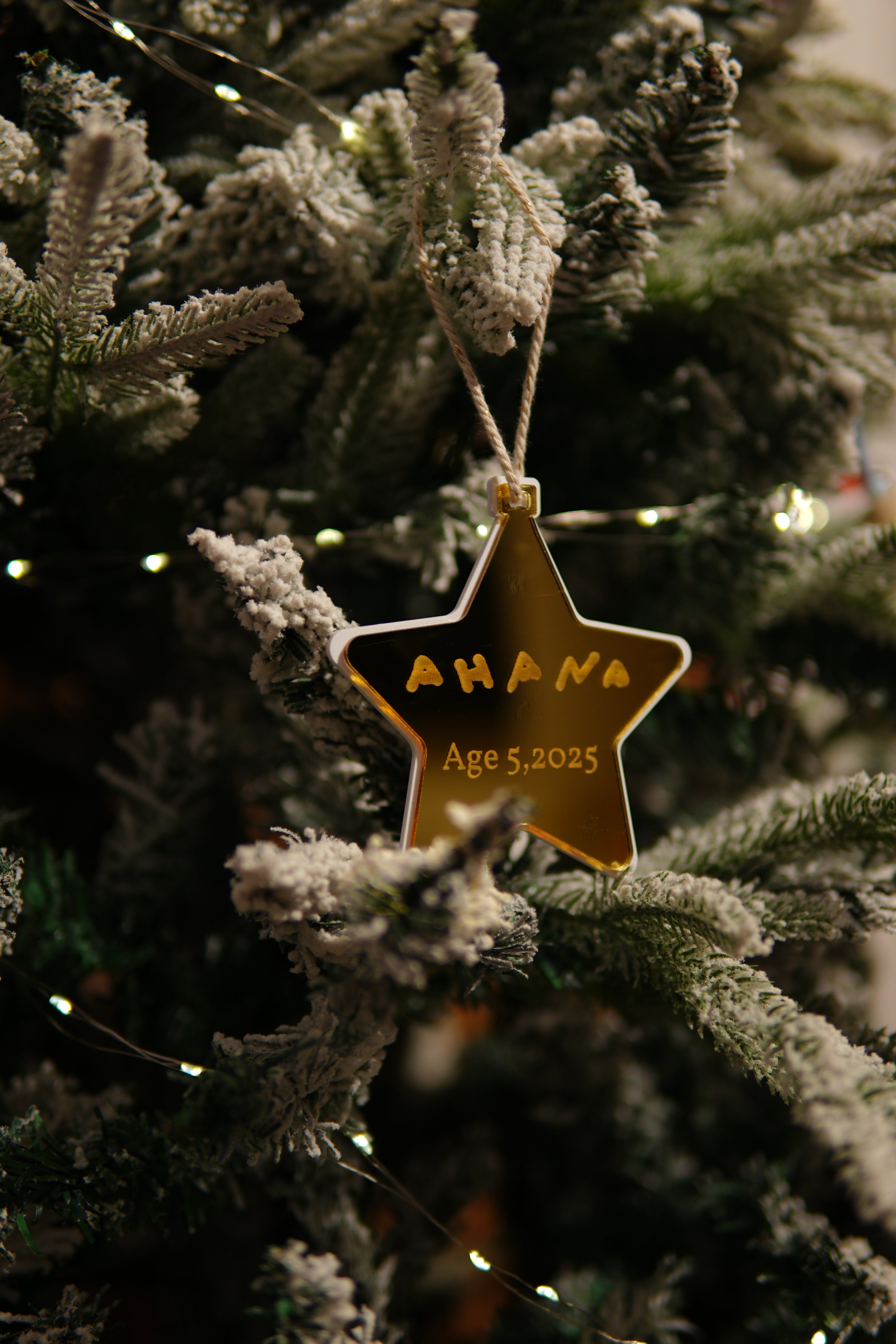 Handwritten Ornament