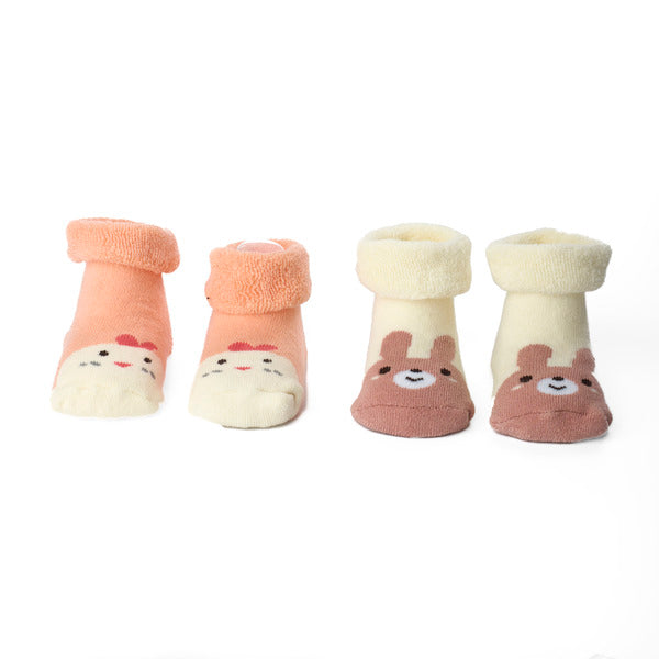 Cute Animals Socks - Pack of 2