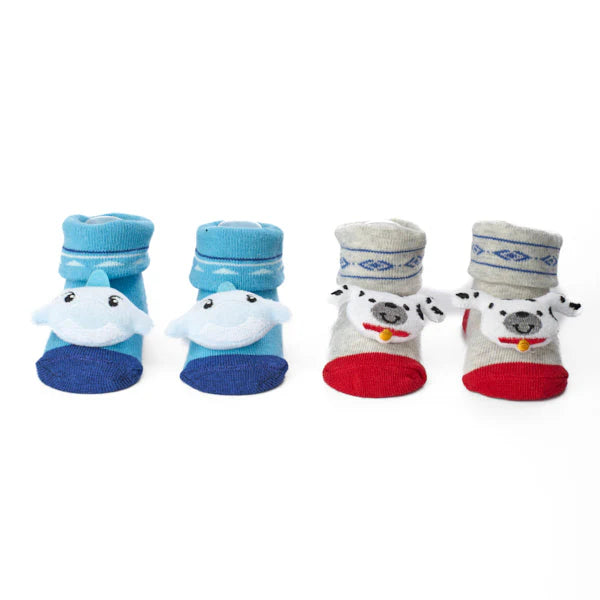 3D Socks - Pack of 2 ( 0-9 Months)
